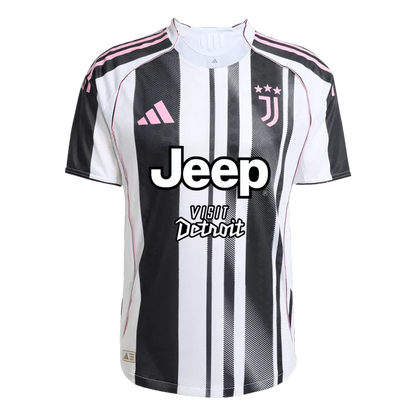 Player Version KALULU #15 Juventus Home Soccer Jersey 2025/26 - Slim Fit