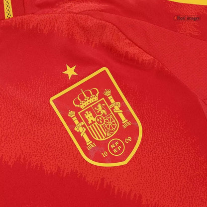 Player Version LAMINE YAMAL #19 Spain Home Soccer Jersey Euro 2024 Go Game Wear
