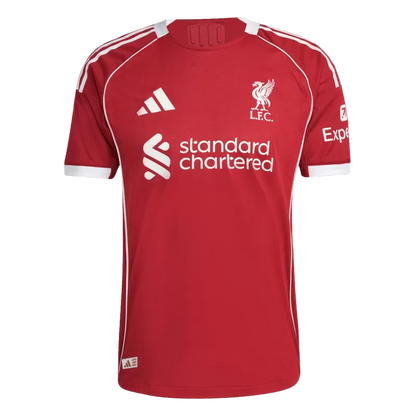 Player Version Liverpool Home Soccer Jersey 2025/26 - Slim Fit
