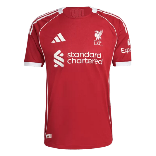 Player Version Liverpool Home Soccer Jersey 2025/26 - Slim Fit