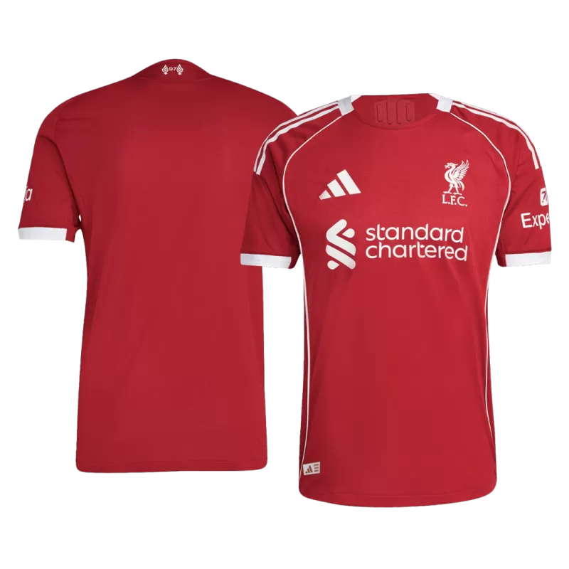 Player Version Liverpool Home Soccer Jersey 2025/26 - Slim Fit