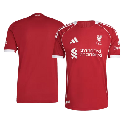 Player Version Liverpool Home Soccer Jersey 2025/26 - Slim Fit