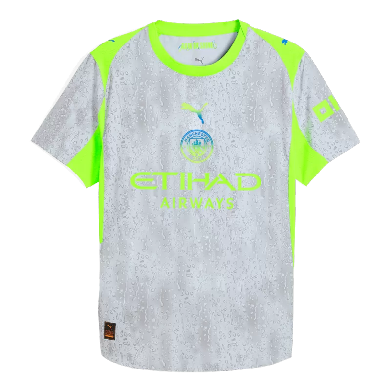 Player Version Manchester City Third Away Soccer Jersey 2025/26 - Slim Fit