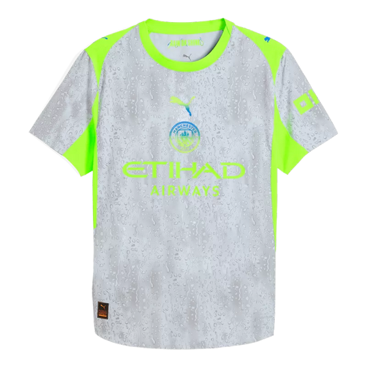 Player Version Manchester City Third Away Soccer Jersey 2025/26 - Slim Fit