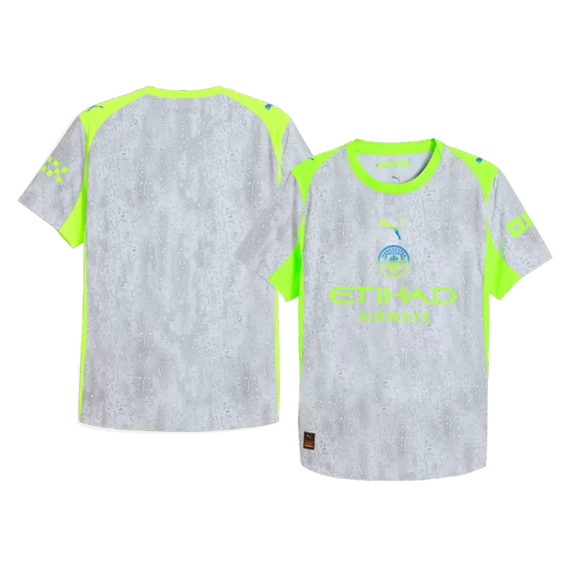 Player Version Manchester City Third Away Soccer Jersey 2025/26 - Slim Fit