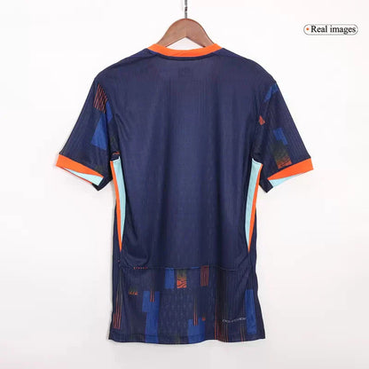 Player Version Netherlands Away Soccer Jersey 2024 EURO - Slim Fit topsoccerjerseys.com