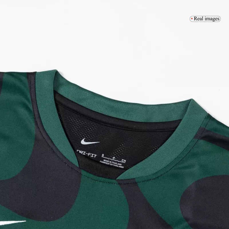 Player Version Sporting CP Soccer Jersey 2025/26 - Black - Slim Fit