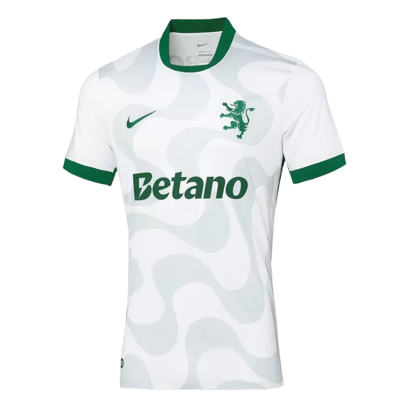Player Version Sporting CP Soccer Jersey 2025/26 - White - Slim Fit