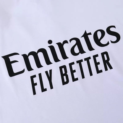 Real Madrid 1/4 Zip Tracksuit Kit (Jacket+Pants) 2025/26 - White