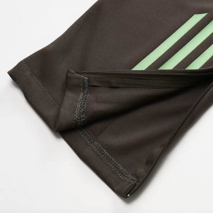 Real Madrid 1/4 Zip Tracksuit Kit (Jacket+Pants) 2025/26 - Green