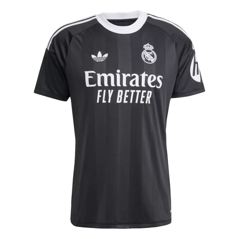 Real Madrid Goalkeeper Soccer Jersey 2025/26 - Black