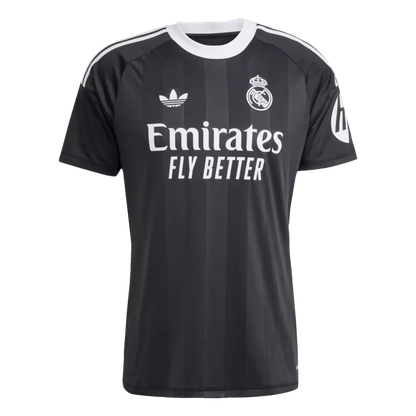 Real Madrid Goalkeeper Soccer Jersey 2025/26 - Black