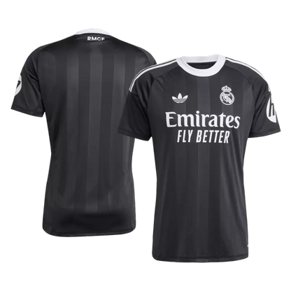 Real Madrid Goalkeeper Soccer Jersey 2025/26 - Black