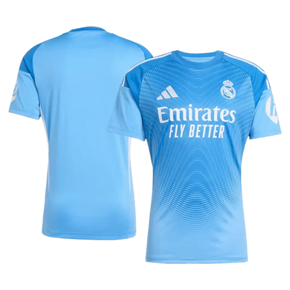 Real Madrid Goalkeeper Soccer Jersey 2025/26 - Blue