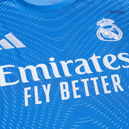 Real Madrid Goalkeeper Soccer Jersey 2025/26 - Blue