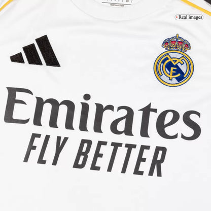 Real Madrid Home Soccer Jersey Kit (Jersey+Shorts+Socks) 2025/26