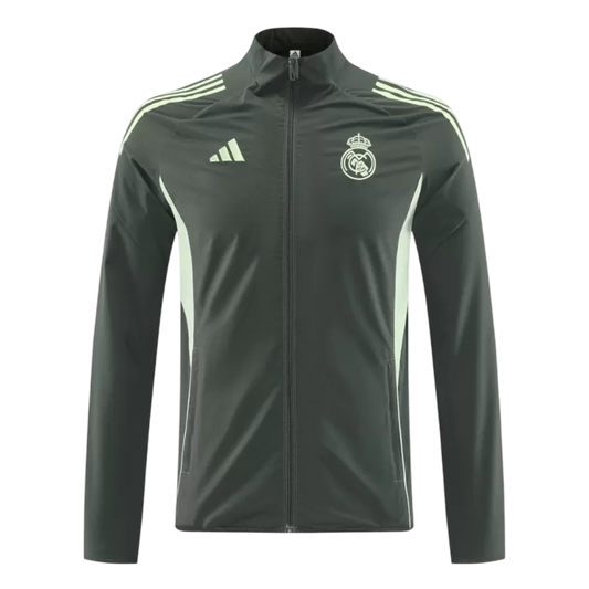 Real Madrid Windbreaker Jacket 2025/26 - Dark Green