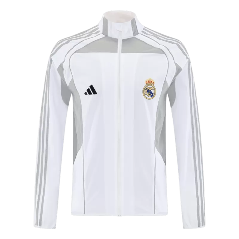 Real Madrid Windbreaker Jacket 2025/26 - White