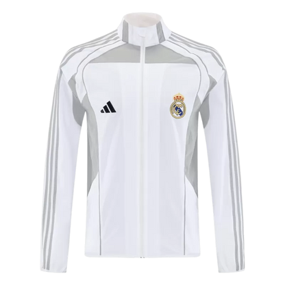 Real Madrid Windbreaker Jacket 2025/26 - White