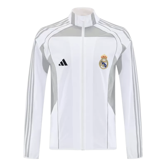 Real Madrid Windbreaker Jacket 2025/26 - White