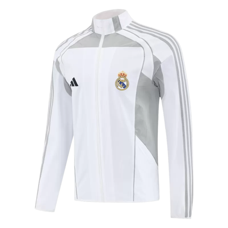 Real Madrid Windbreaker Jacket 2025/26 - White