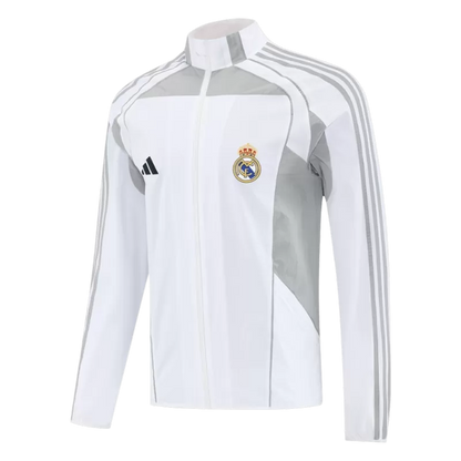 Real Madrid Windbreaker Jacket 2025/26 - White
