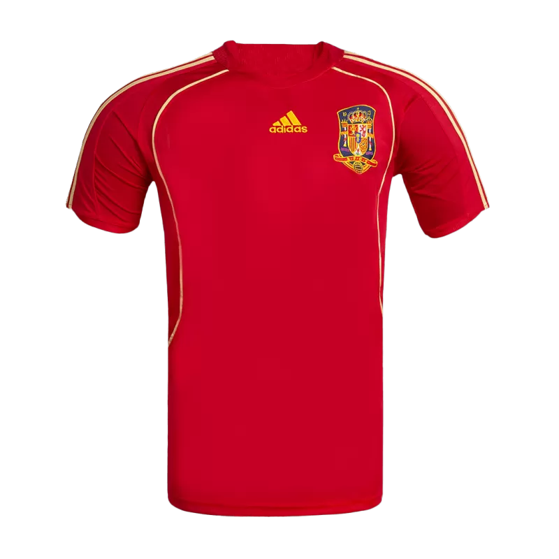 Retro Soccer Jersey Spain Home 2008