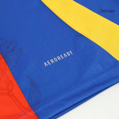 Spain Pre-Match Soccer Jersey EURO 2024 - Blue