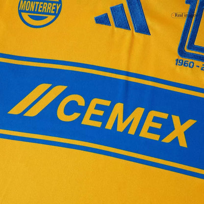Tigres UANL Home Soccer Jersey 2025/26