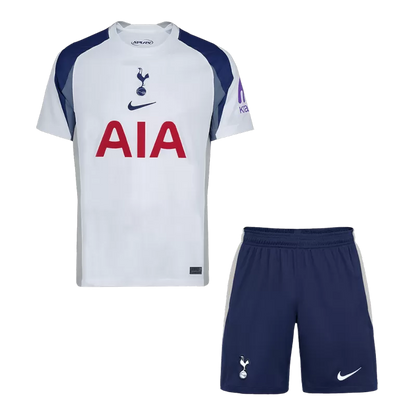 Tottenham Hotspur Kids Home Soccer Jersey 2025/26 (Jersey+Shorts)