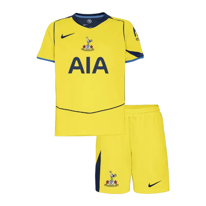 Tottenham Hotspur Kids Third Away Soccer Jersey 2025/26 (Jersey+Shorts)