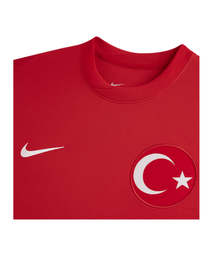 Turkey Away EM 2024 Soccer Jersey red white F611 topsoccerjerseys.com