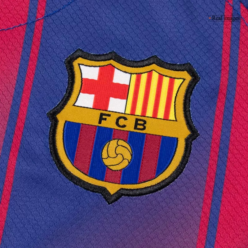 Women's Barcelona 2025/26 Home Soccer Jersey