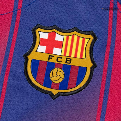 Women's Barcelona 2025/26 Home Soccer Jersey
