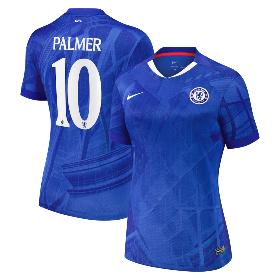 Women's Chelsea PALMER #10 Home Soccer Jersey 2025/26 Go Game Wear