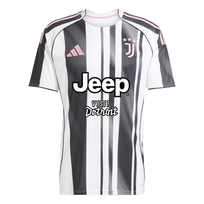 YILDIZ #10 Juventus Home Soccer Jersey 2025/26