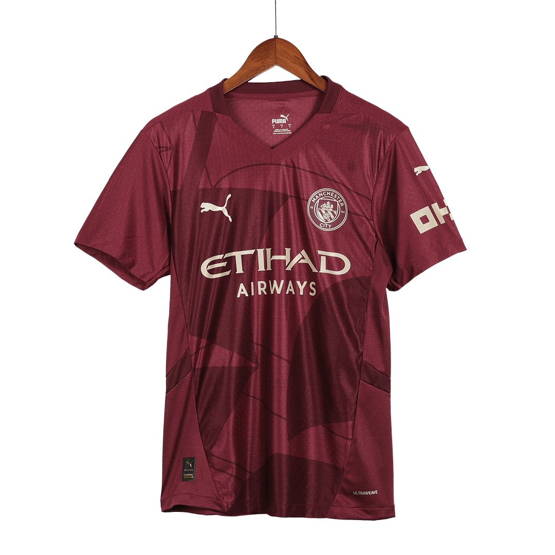 Player Version Manchester City Third Away  Soccer Jersey 2024/25 Top Soccer Jerseys Store