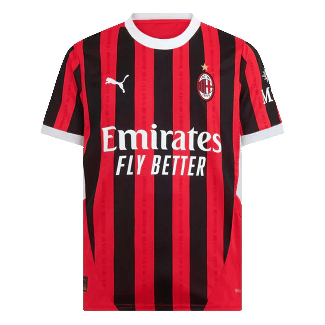 GIMENEZ #7 AC Milan Home  Soccer Jersey 2024/25 Top Soccer Jerseys Store