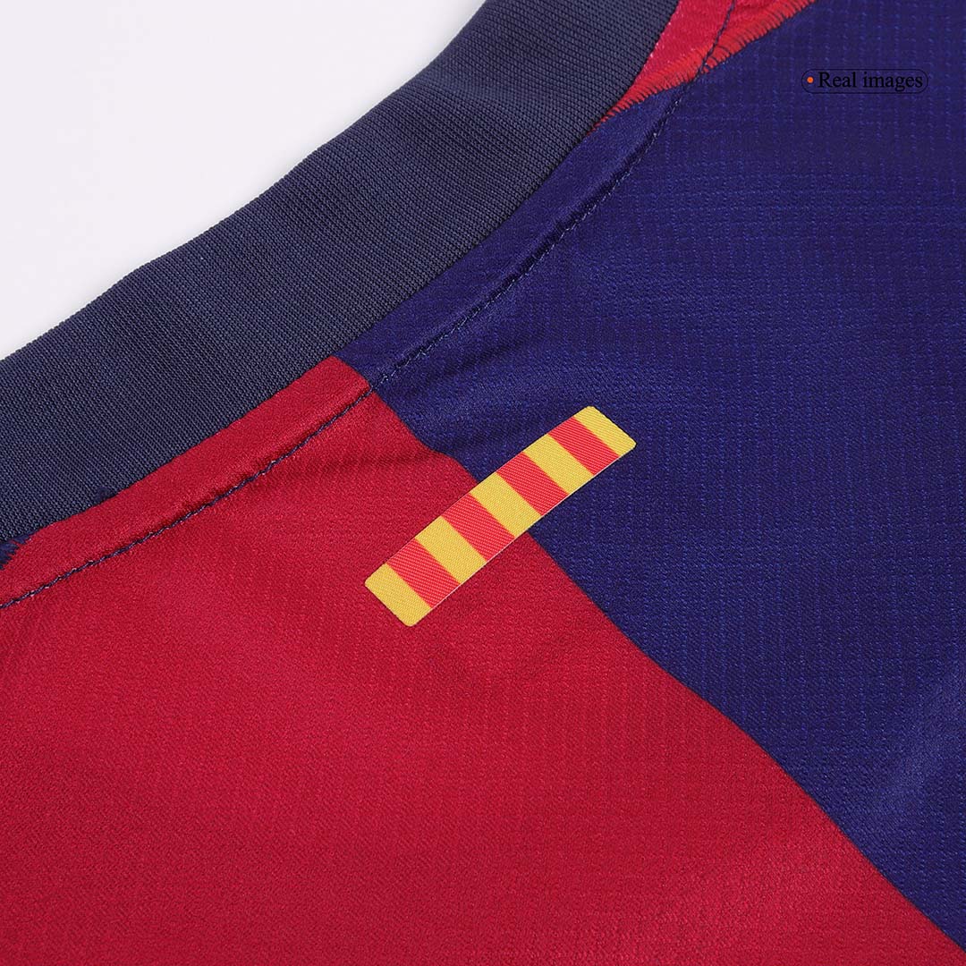 LAMINE YAMAL #19 Barcelona Home  Soccer Jersey 2024/25- Spotify Logo Without Text Top Soccer Jerseys Store