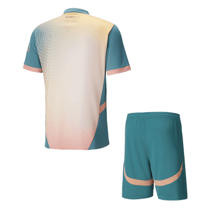 Manchester City Fourth Away  Soccer Jersey Kit(Jersey+Shorts) 2024/25 - Definitely City Top Soccer Jerseys Store