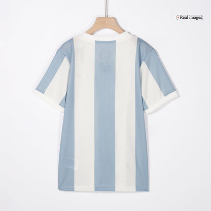 Kid's Argentina  Soccer Jersey Kit(Jersey+Shorts) 2024 - 50th Anniversary Top Soccer Jerseys Store