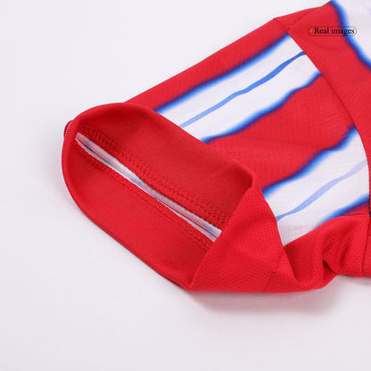 Kid's Atletico Madrid Home  Soccer Jersey Kit(Jersey+Shorts) 2024/25 Top Soccer Jerseys Store