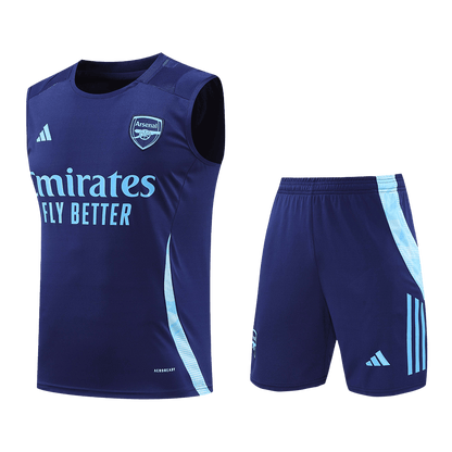 Arsenal Pre-Match  Soccer Jersey Vest Kit(Jersey+Shorts) 2024/25 Top Soccer Jerseys Store