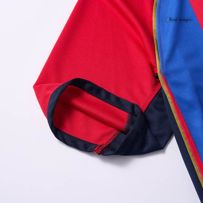 Retro RIVALDO #10 2001/02 Barcelona Home  Soccer Jersey Top Soccer Jerseys Store