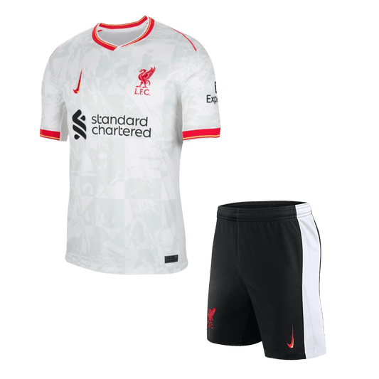 Liverpool Third Away  Soccer Jersey Kit(Jersey+Shorts) 2024/25 Top Soccer Jerseys Store