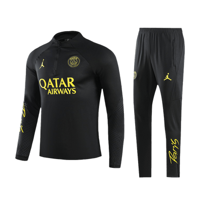 Kid's PSG Zipper Sweatshirt Kit(Top+Pants) 2023/24 Top Soccer Jerseys Store