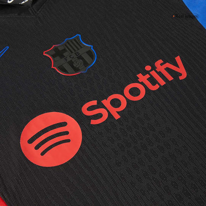 Player Version GAVI #6 Barcelona Away  Soccer Jersey 2024/25 - Spotify Logo Without Text Top Soccer Jerseys Store