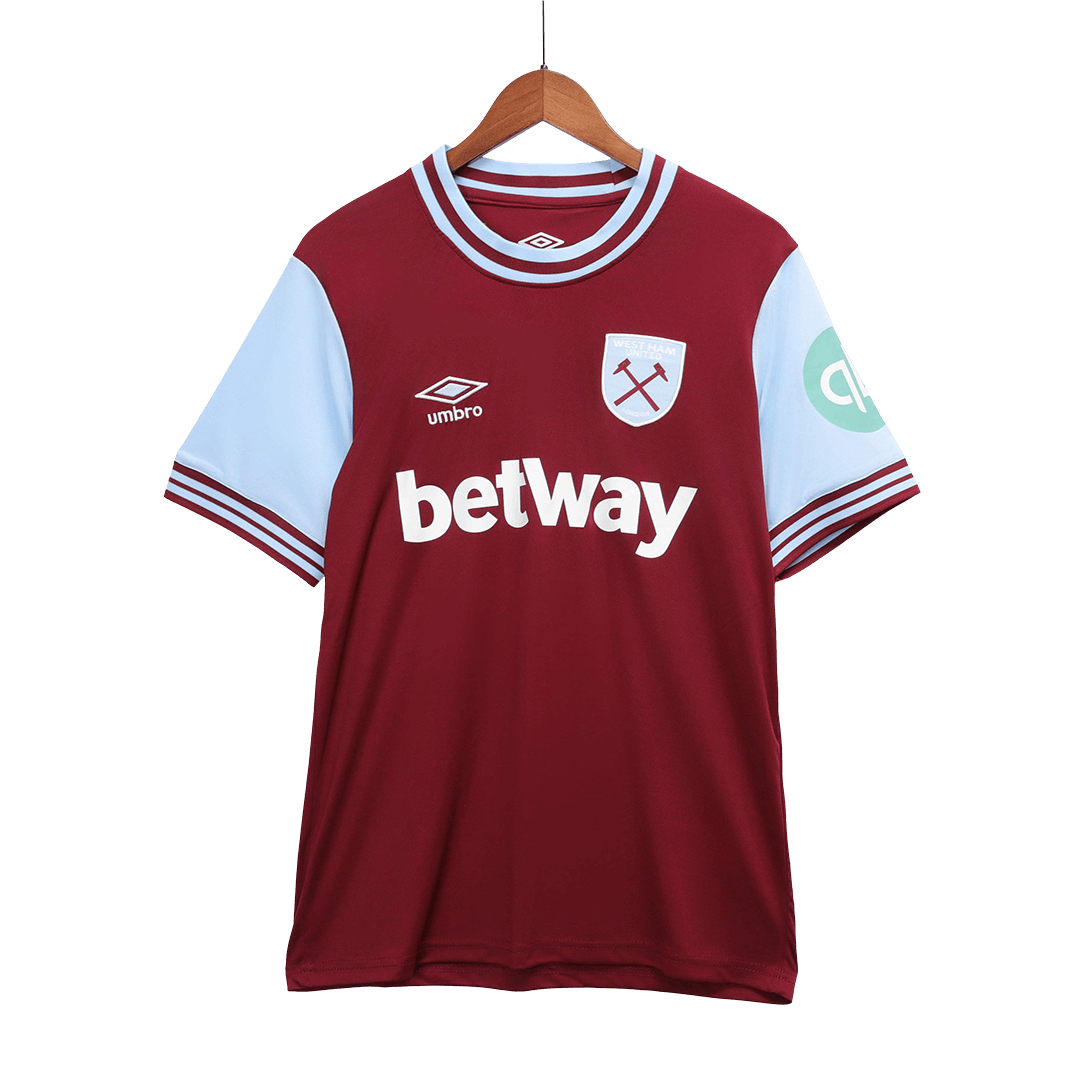 West Ham United Home  Soccer Jersey 2024/25 Top Soccer Jerseys Store