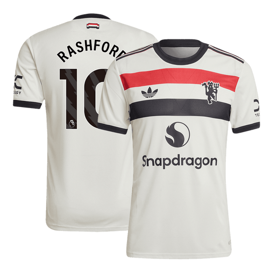Player Version RASHFORD #10 Manchester United Third Away  Soccer Jersey 2024/25 Top Soccer Jerseys Store