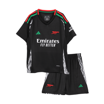 Kid's Arsenal Away  Soccer Jersey Kit(Jersey+Shorts) 2024/25 Top Soccer Jerseys Store